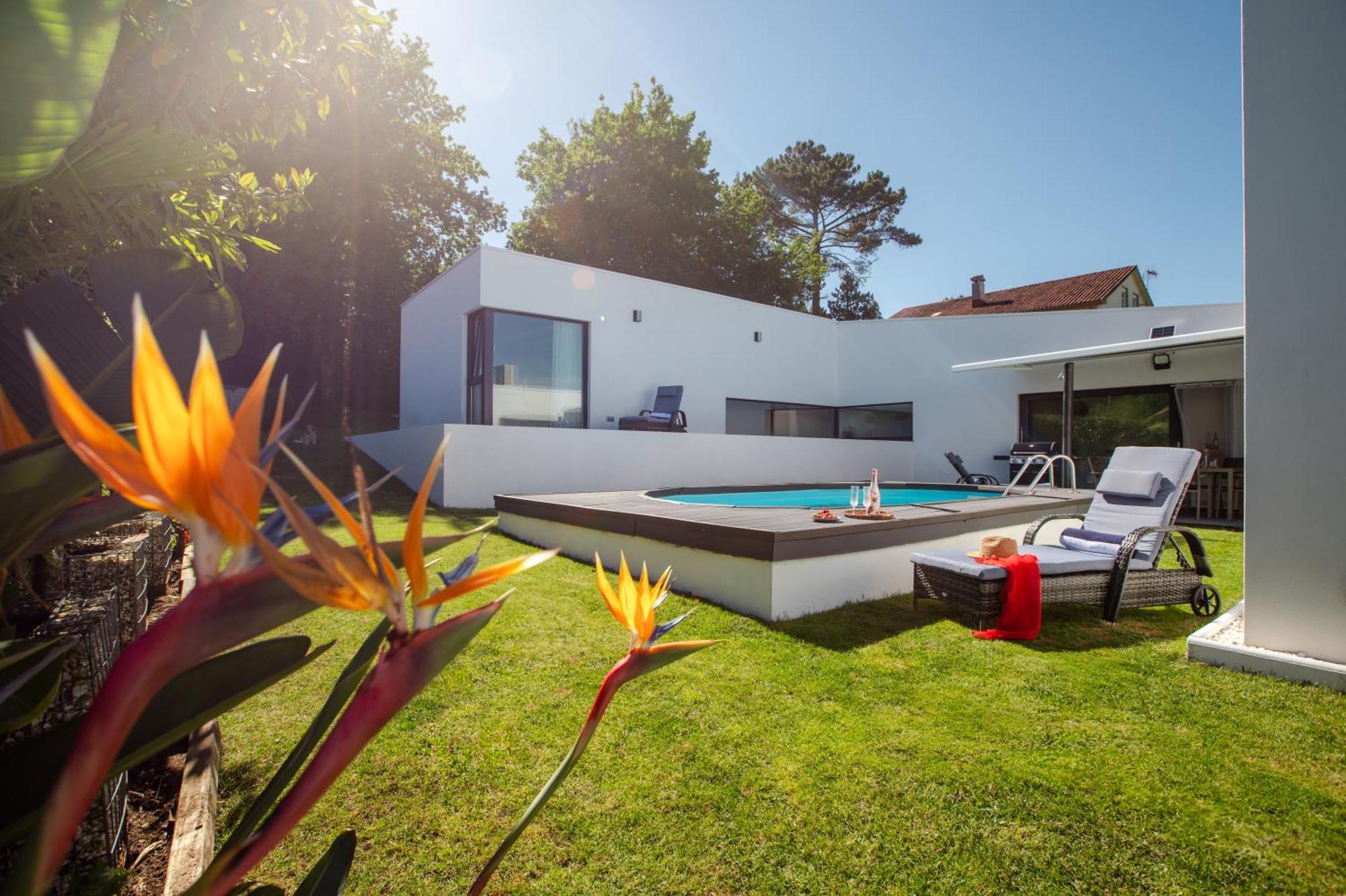 Villa Con Piscina Y Jardin, Santiago De Compostela Teo Luaran gambar
