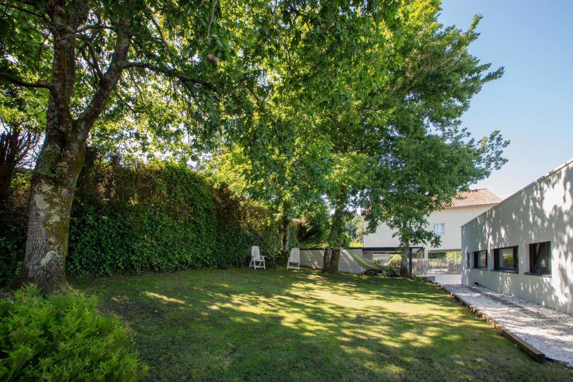 Villa Con Piscina Y Jardin, Santiago De Compostela Teo Luaran gambar